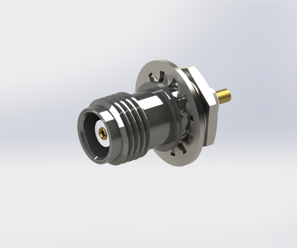 Rosenberger 10 GHz TNC同轴隔板连接器